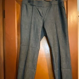 Ann Taylor Loft Julie pant, charcoal, size 10 petite
